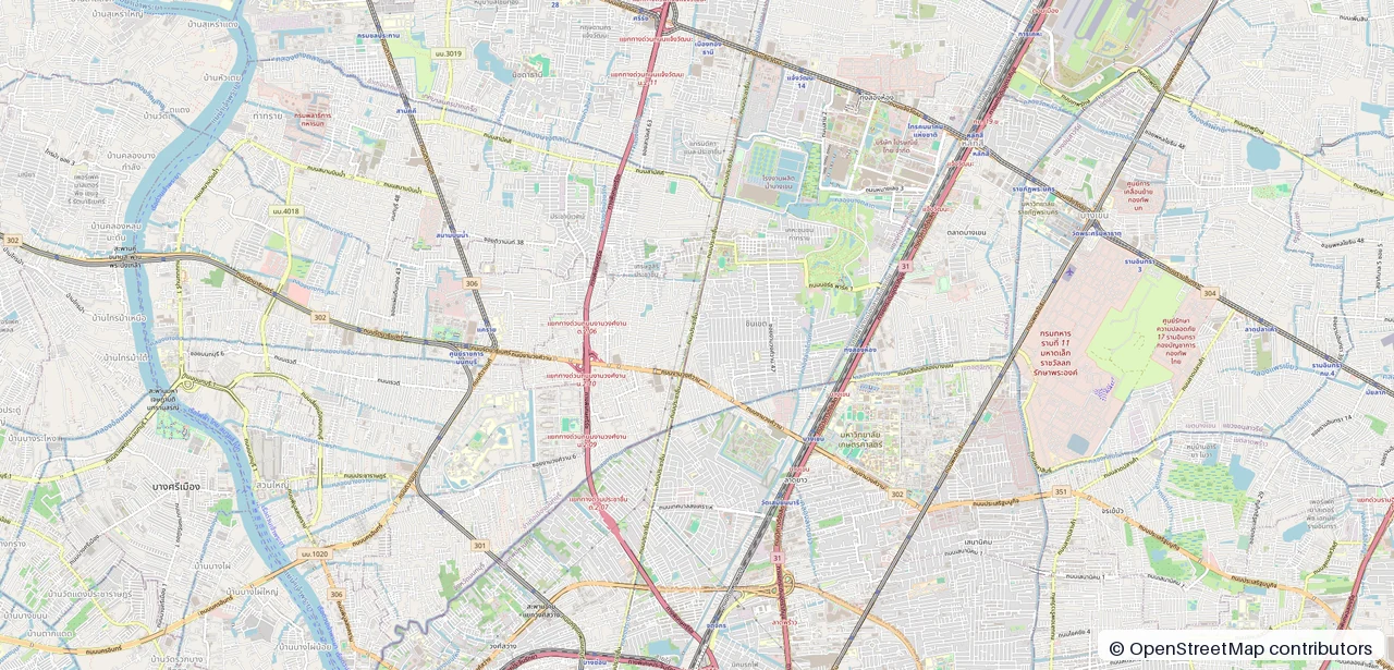 แผนที่พื้นที่ค้นหามหาวิทยาลัยธุรกิจบัณฑิตย์และคอนโด 10 โครงการ